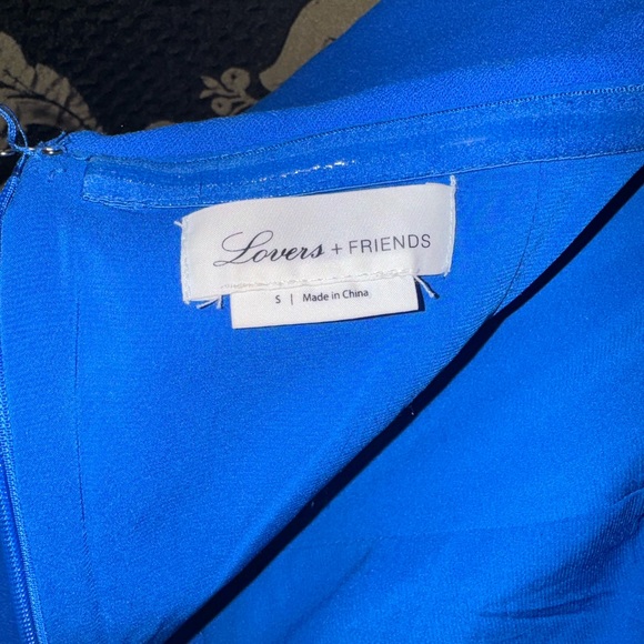 Lovers + Friends Danica Off The Shoulder Jumpsuit in Cerulean Blue Women… - Picture 5 of 14